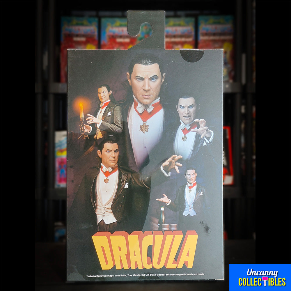 NECA Universal Monsters Ultimate Dracula Transylvania Action Figure Colour Version 18cm – Universal Monsters, NECA, 18 cm, 2022, brand new collector item, Uncanny Collectibles Dublin Ireland