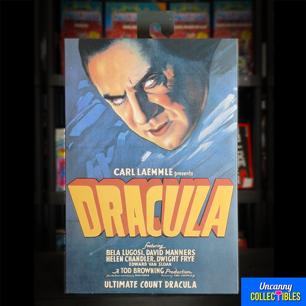 NECA Universal Monsters Ultimate Dracula Transylvania Action Figure Colour Version 18cm – Universal Monsters, NECA, 18 cm, 2022, brand new collector item, Uncanny Collectibles Dublin Ireland