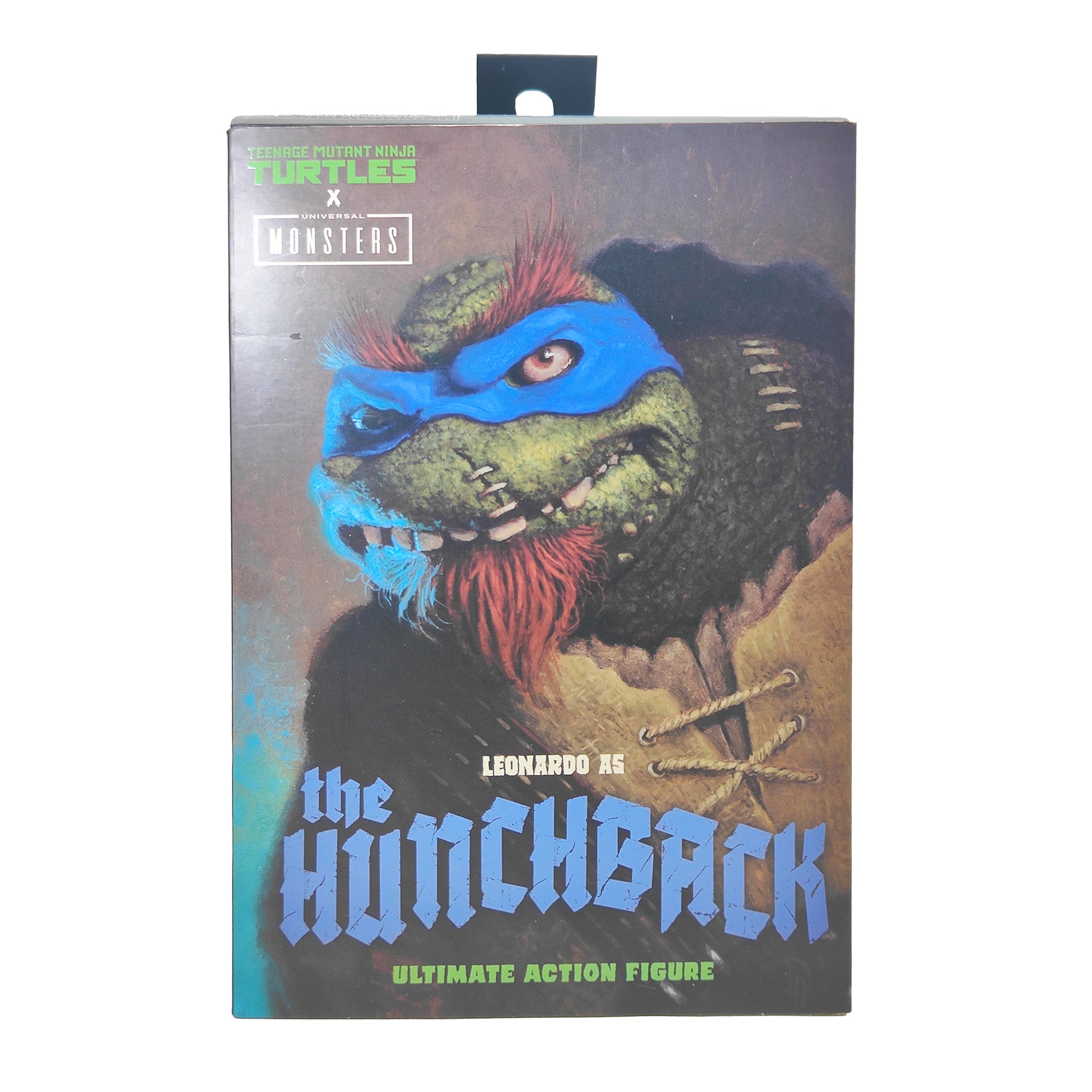NECA Universal Monsters x TMNT Leonardo As The Hunchback Action Figure 2021 18cm – Teenage Mutant Ninja Turtles, NECA, 18 cm, 2021, pre-owned collector piece, Uncanny Collectibles Dublin Ireland