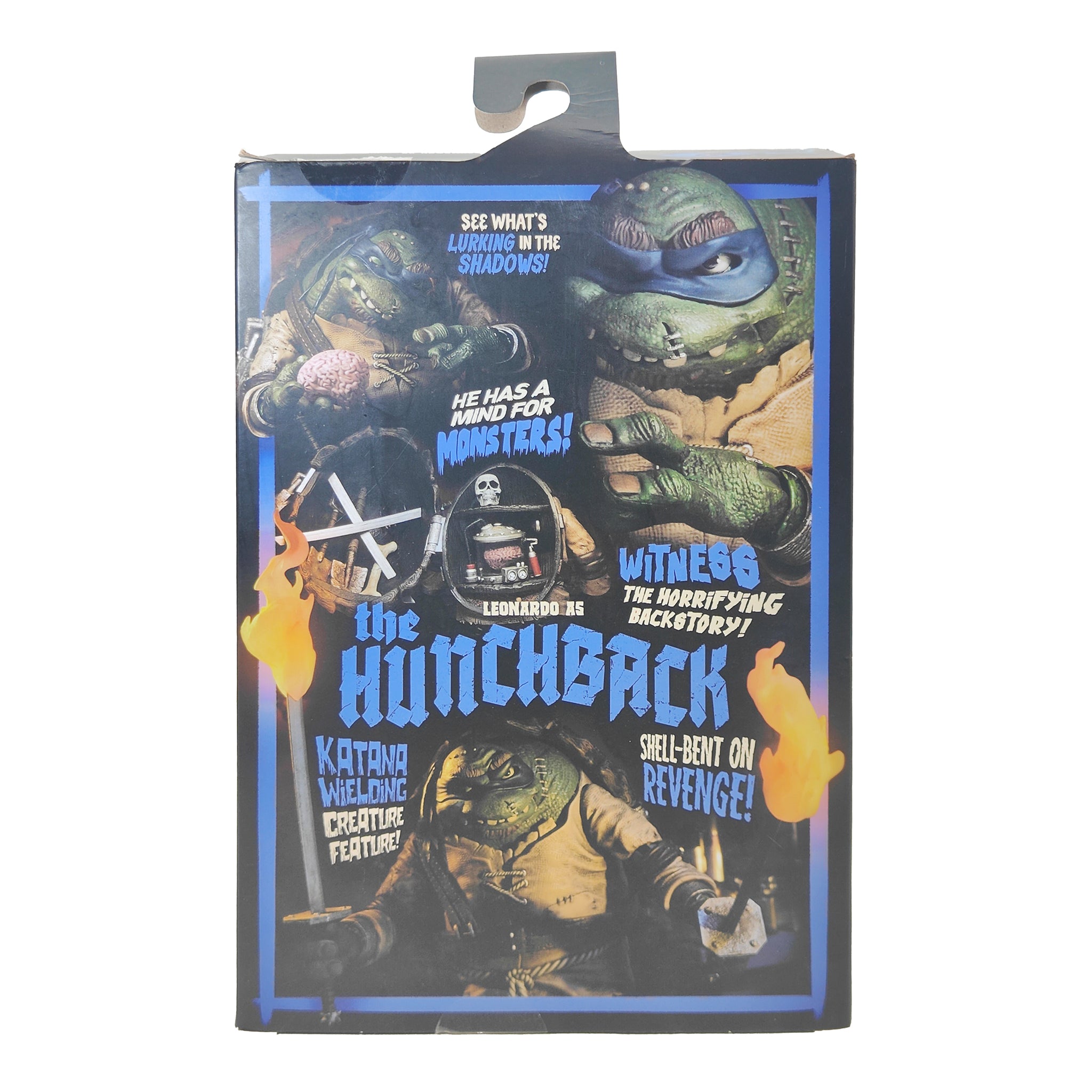 NECA Universal Monsters x TMNT Leonardo As The Hunchback Action Figure 2021 18cm – Teenage Mutant Ninja Turtles, NECA, 18 cm, 2021, pre-owned collector piece, Uncanny Collectibles Dublin Ireland
