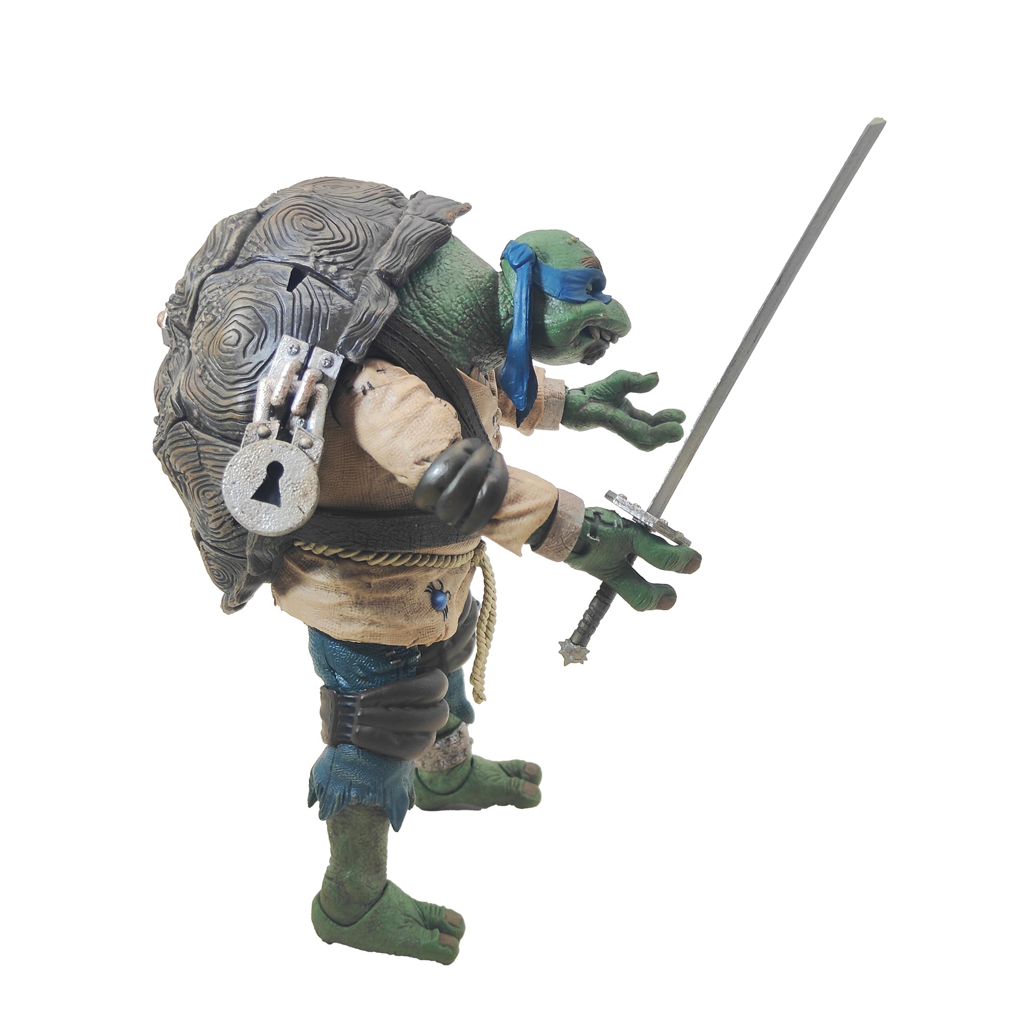 NECA Universal Monsters x TMNT Leonardo As The Hunchback Action Figure 2021 18cm – Teenage Mutant Ninja Turtles, NECA, 18 cm, 2021, pre-owned collector piece, Uncanny Collectibles Dublin Ireland