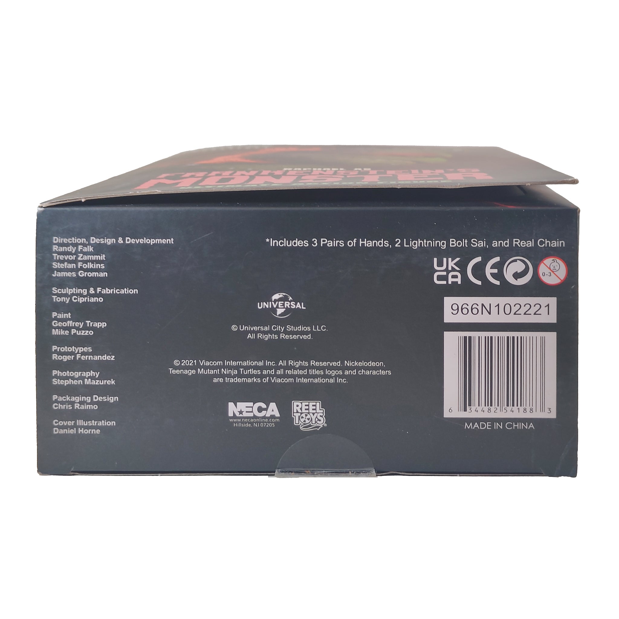 NECA Universal Monsters x TMNT Ultimate Raphael As Frankensteins Monster Action Figure 18cm – Teenage Mutant Ninja Turtles, NECA, 18 cm, 2021, pre-owned collector piece, Uncanny Collectibles Dublin Ireland