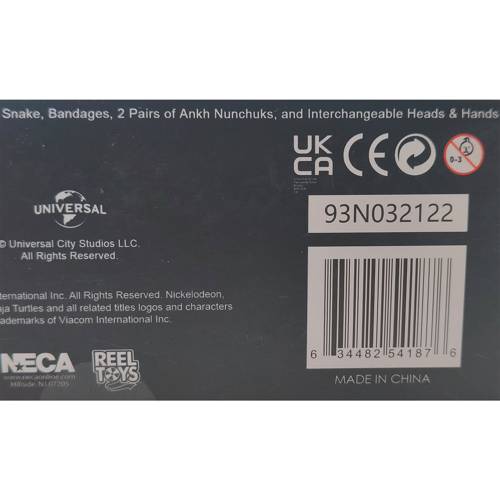 NECA Universal Monsters x TMNT Ultimate Michelangelo As The Mummy Action Figure 18cm – Teenage Mutant Ninja Turtles, NECA, 18 cm, 2022, pre-owned collector piece, Uncanny Collectibles Dublin Ireland