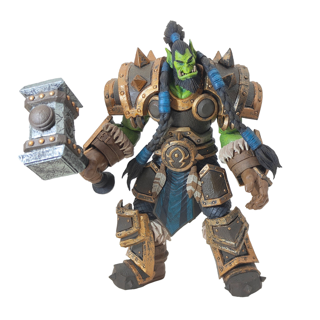 NECA Warchief Thrall Heroes Of The Storm Blizzard Action Figure 2017 18cm – Video Game Characters, NECA, 18 cm, 2017, pre-owned collector piece, Uncanny Collectibles Dublin Ireland