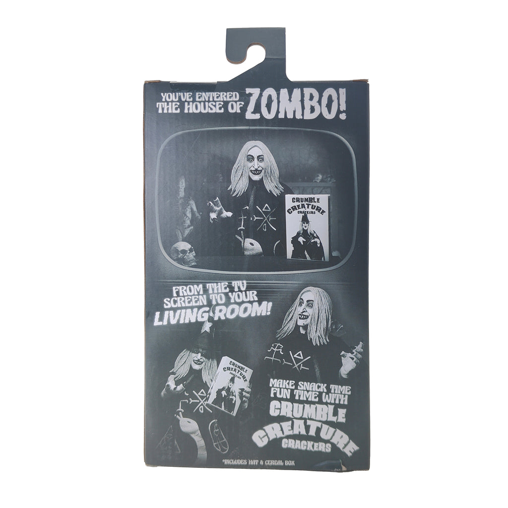 NECA Zombo Rob Zombies The Munsters Retro Cloth Action Figure 2022 20cm – Horror, NECA, 20 cm, 2022, pre-owned collector piece, Uncanny Collectibles Dublin Ireland