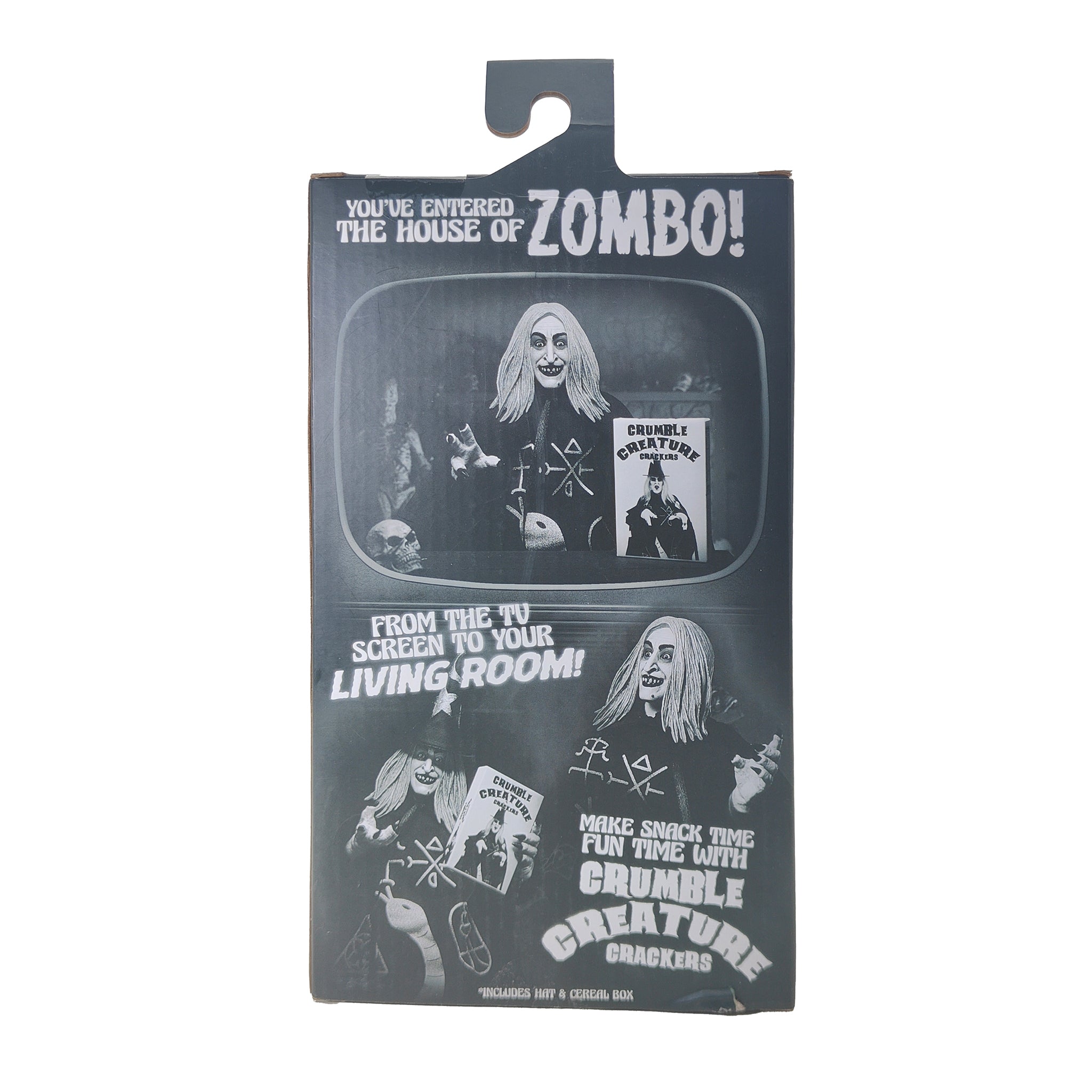 NECA Zombo Rob Zombies The Munsters Retro Cloth Action Figure 2022 20cm – Horror, NECA, 20 cm, 2022, pre-owned collector piece, Uncanny Collectibles Dublin Ireland