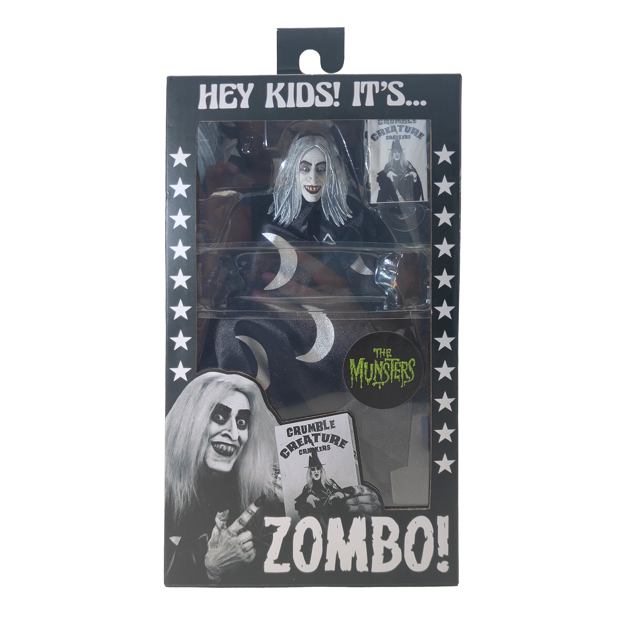 NECA Zombo Rob Zombies The Munsters Retro Cloth Action Figure 2022 20cm – Horror, NECA, 20 cm, 2022, pre-owned collector piece, Uncanny Collectibles Dublin Ireland