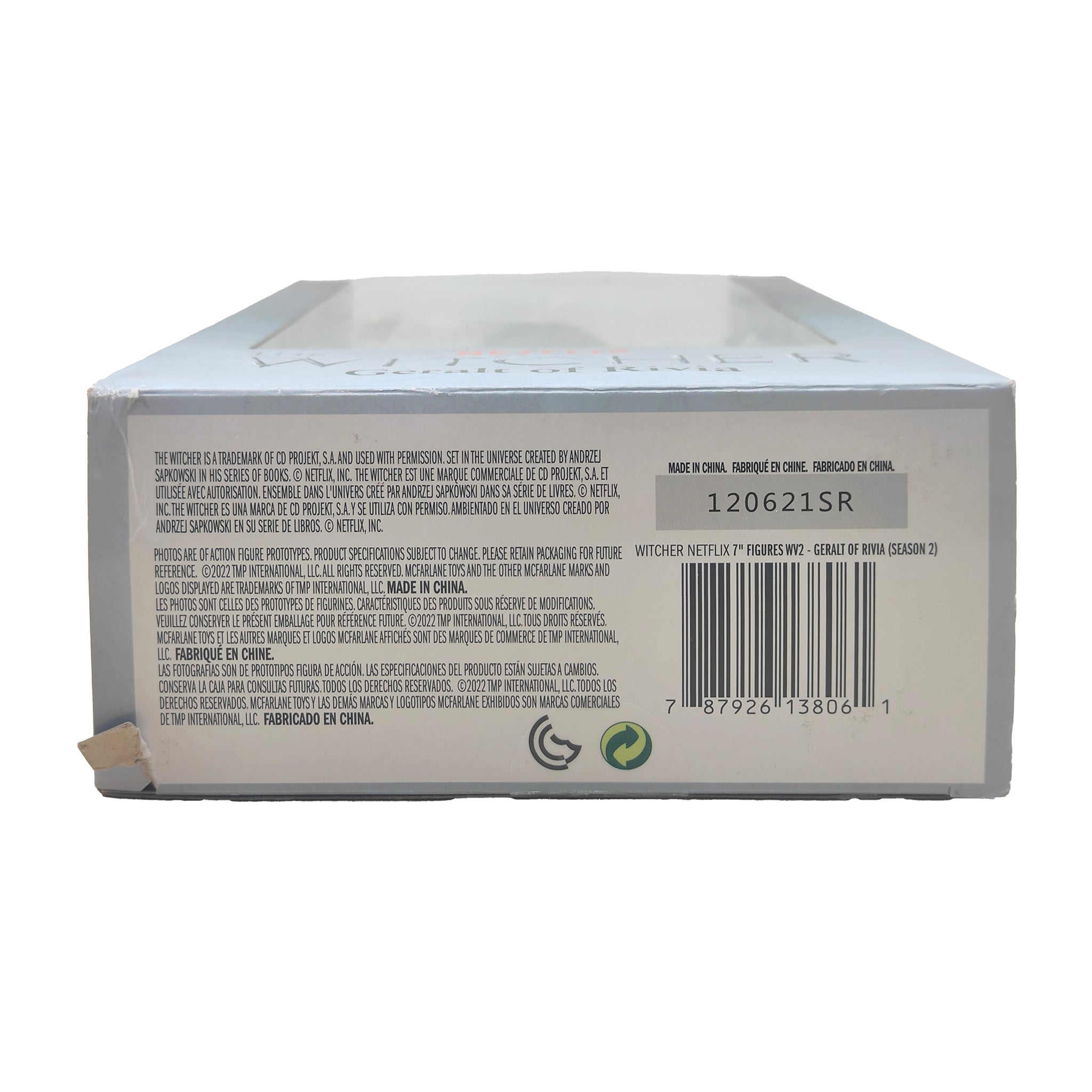 Netflix The Witcher Geralt Of Rivia Season 2 McFarlane Toys Action Figure 2022 18cm – TV Icons & Heroes, McFarlane Toys, 18 cm, 2022, pre-owned collector piece, Uncanny Collectibles Dublin Ireland