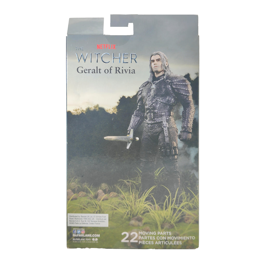 Netflix The Witcher Geralt Of Rivia Season 2 McFarlane Toys Action Figure 2022 18cm – TV Icons & Heroes, McFarlane Toys, 18 cm, 2022, pre-owned collector piece, Uncanny Collectibles Dublin Ireland