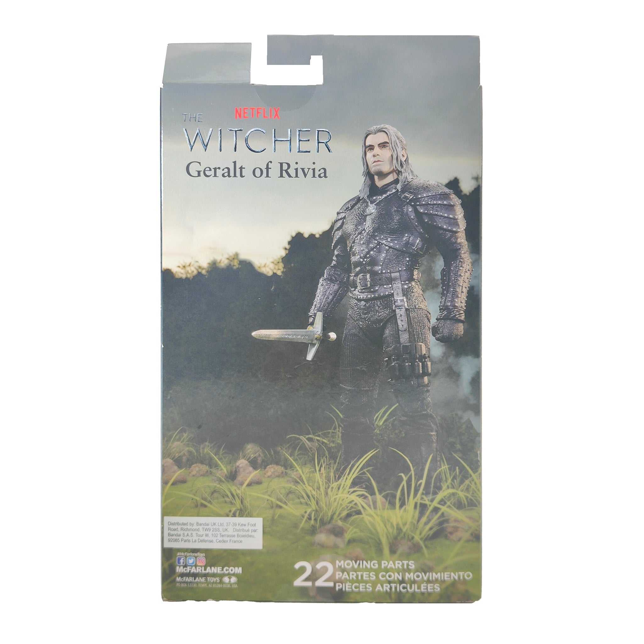 Netflix The Witcher Geralt Of Rivia Season 2 McFarlane Toys Action Figure 2022 18cm