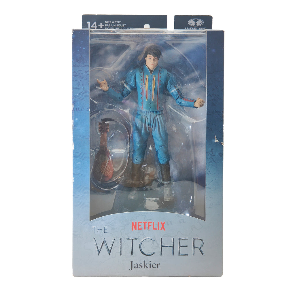 Netflix The Witcher Jaskier Season 1 McFarlane Toys Action Figure 2021 18cm – TV Icons & Heroes, McFarlane Toys, 18 cm, 2021, pre-owned collector piece, Uncanny Collectibles Dublin Ireland