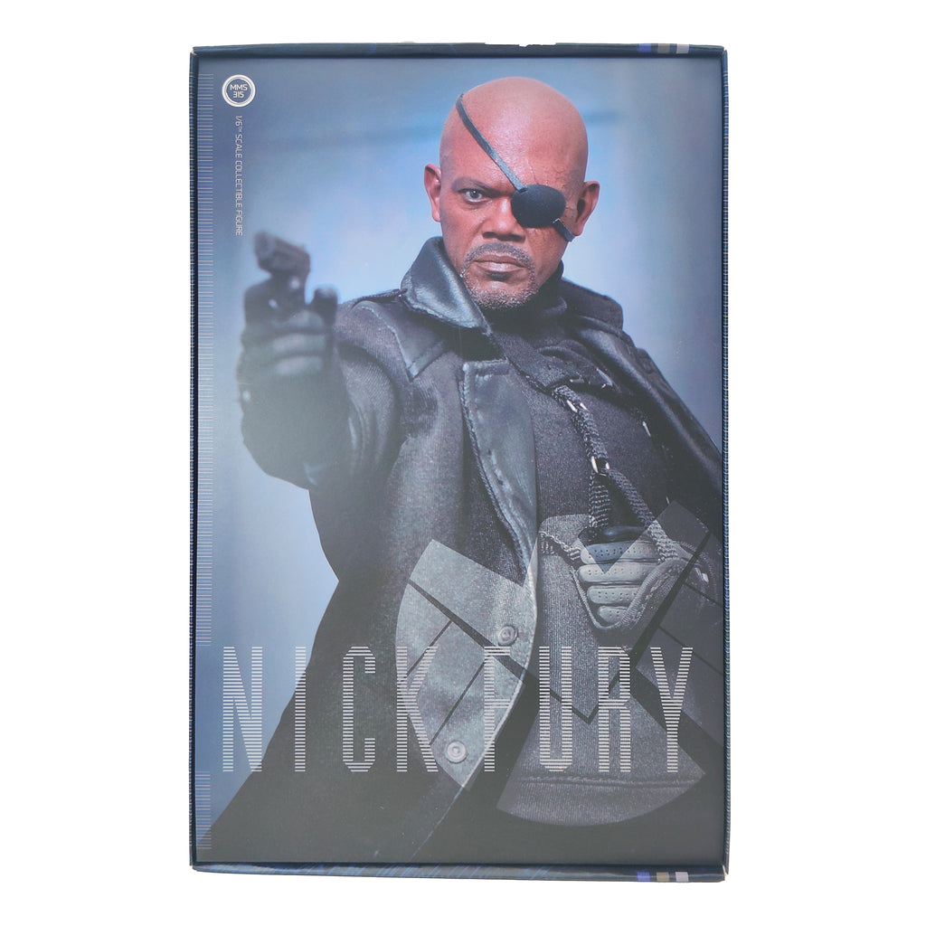 Nick Fury  Captain America The Winter Soldier MMS 315 Hot Toys 1/6 Scale Action Figure 2016 – Avengers, Hot Toys, 30 cm, 2016, pre-owned collector piece, Uncanny Collectibles Dublin Ireland