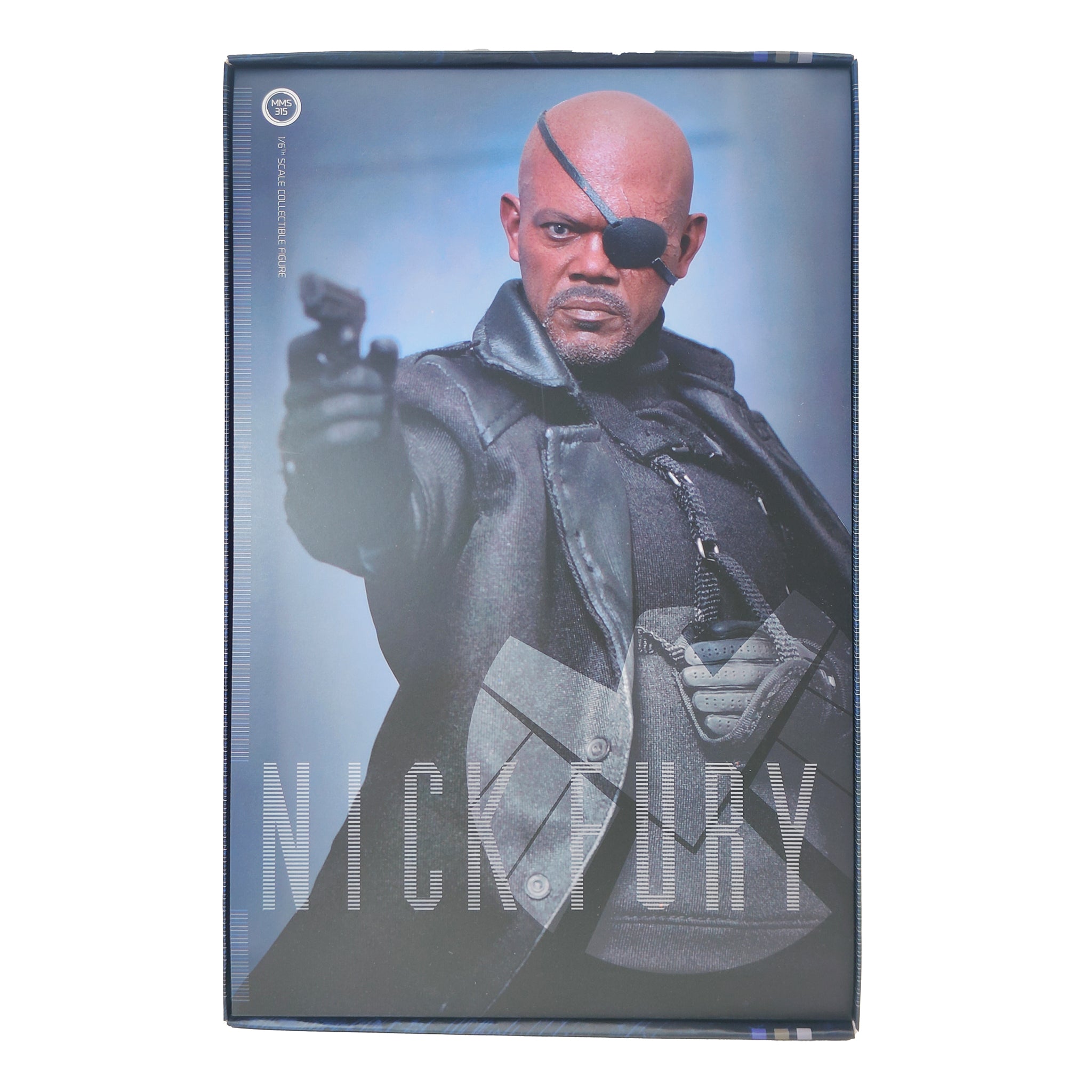 Nick Fury  Captain America The Winter Soldier MMS 315 Hot Toys 1/6 Scale Action Figure 2016 – Avengers, Hot Toys, 30 cm, 2016, pre-owned collector piece, Uncanny Collectibles Dublin Ireland