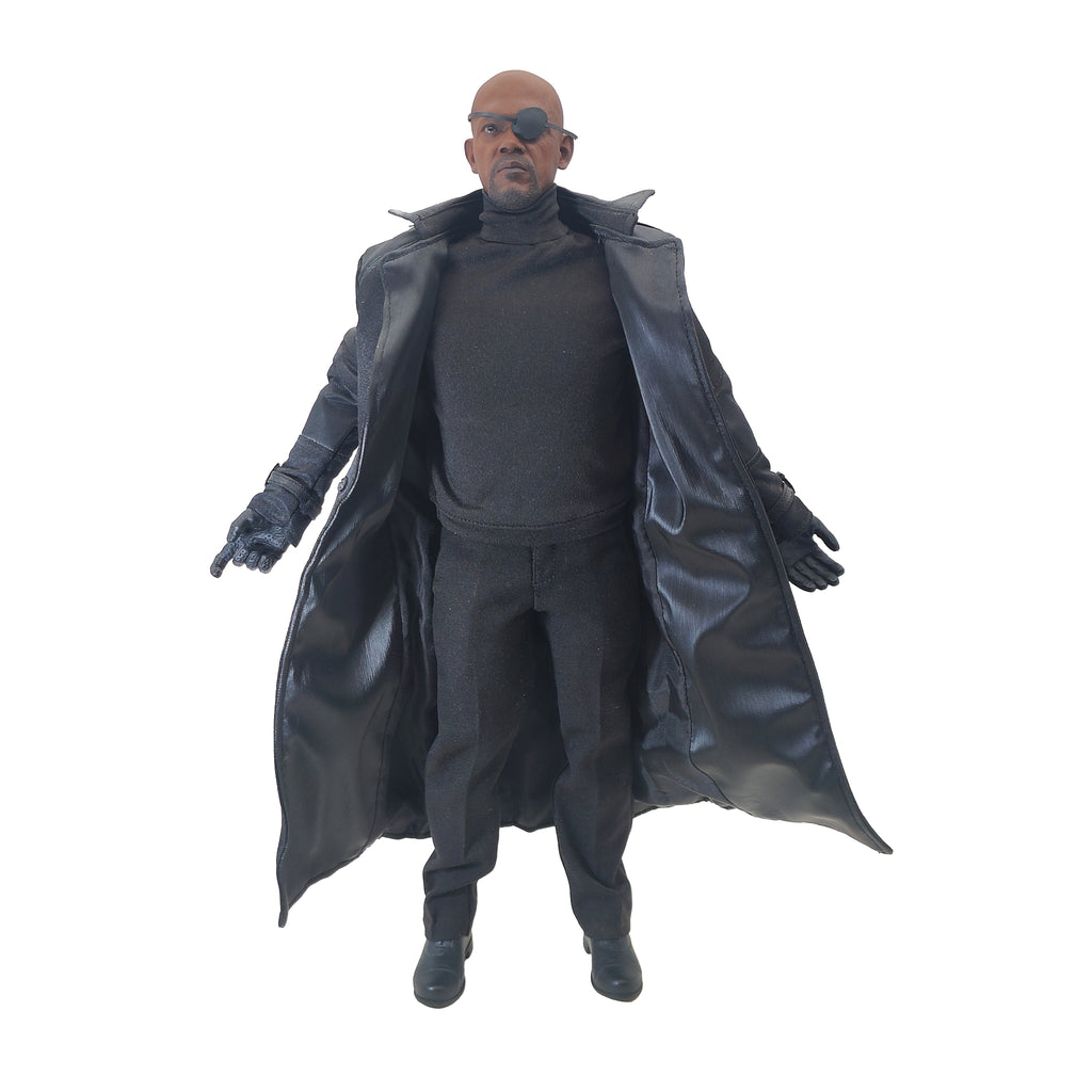 Nick Fury  Captain America The Winter Soldier MMS 315 Hot Toys 1/6 Scale Action Figure 2016 – Avengers, Hot Toys, 30 cm, 2016, pre-owned collector piece, Uncanny Collectibles Dublin Ireland