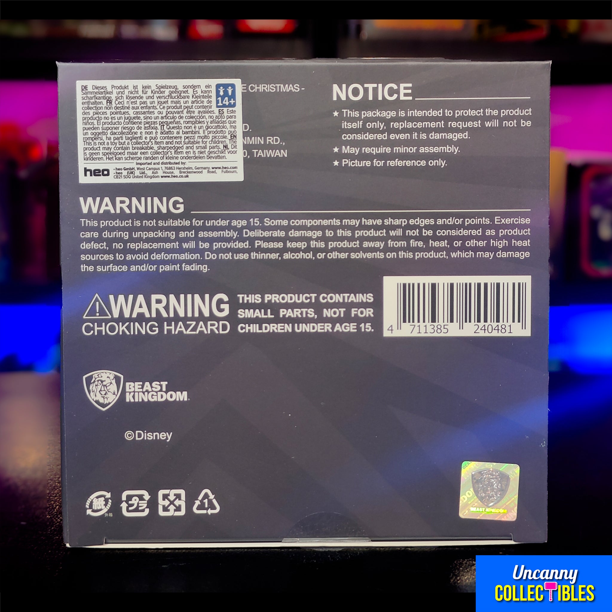 Nightmare before Christmas The King of Halloween D-Stage PVC Diorama 15cm – Nightmare Before Christmas, Beast Kingdom, 15 cm, 2024, brand new collector item, Uncanny Collectibles Dublin Ireland