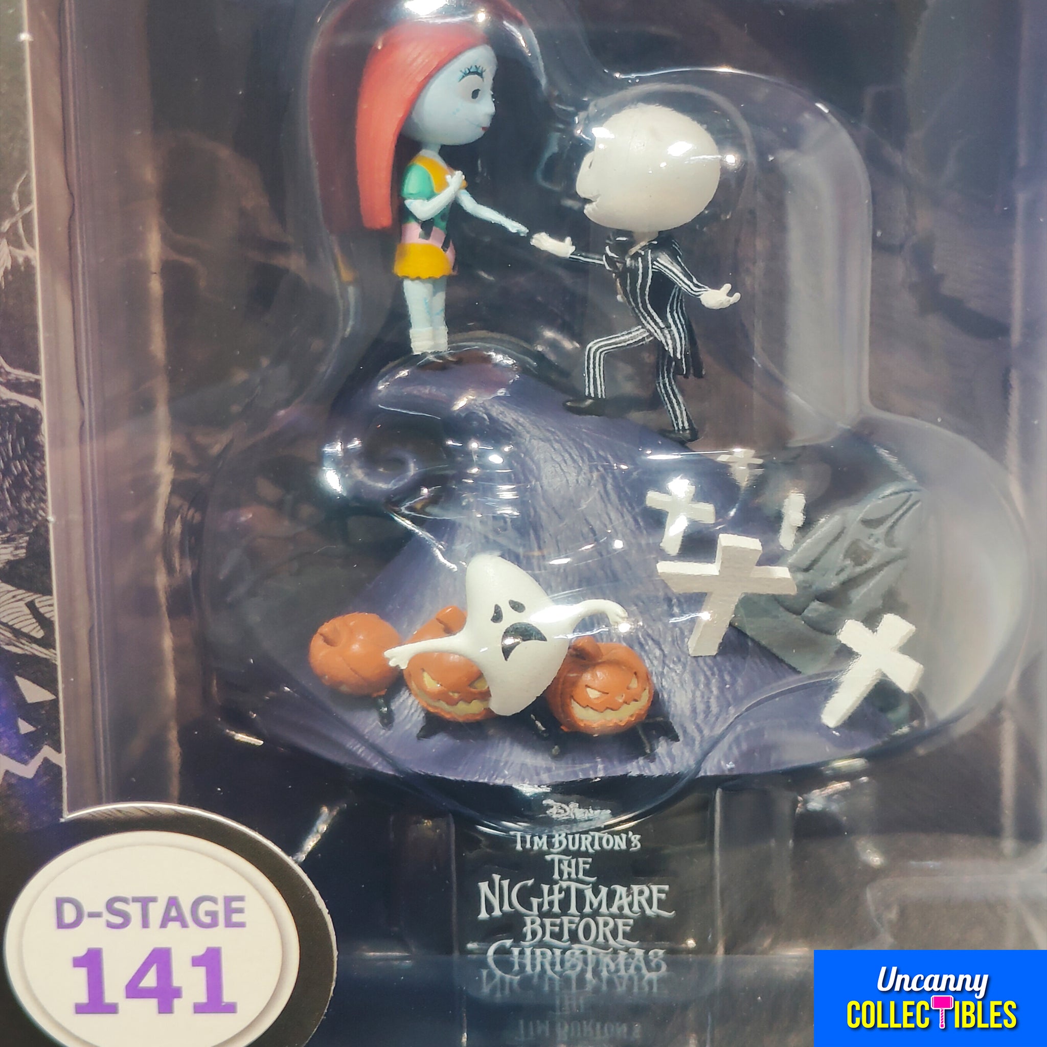 Nightmare Before Christmas Jack & Sally D-Stage PVC Diorama 15cm – Nightmare Before Christmas, Beast Kingdom, 15 cm, 2024, brand new collector item, Uncanny Collectibles Dublin Ireland
