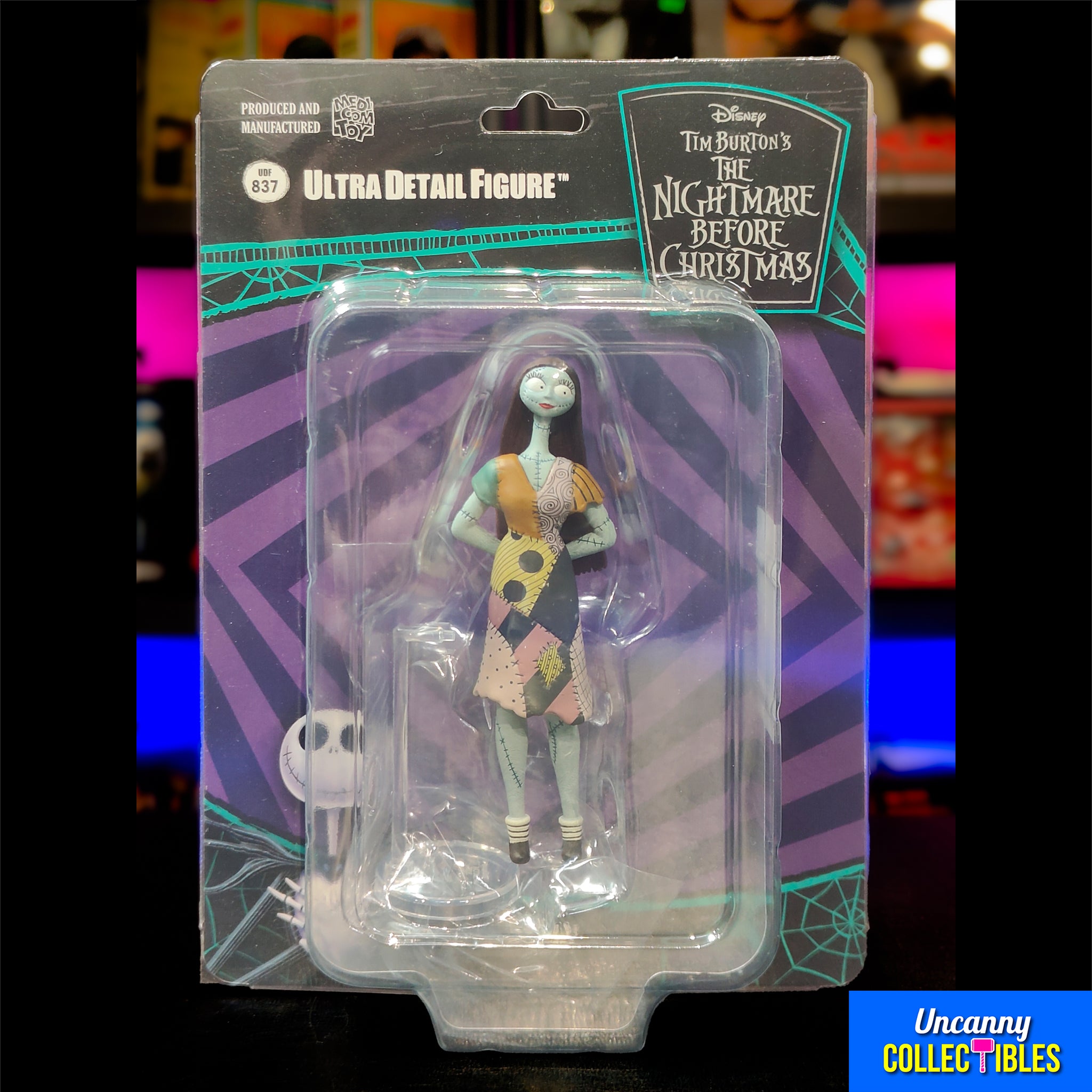 Nightmare Before Christmas Sally UDF Medicom Toy Mini Figure – Nightmare Before Christmas, Medicom, 12 cm, brand new collector item, Uncanny Collectibles Dublin Ireland
