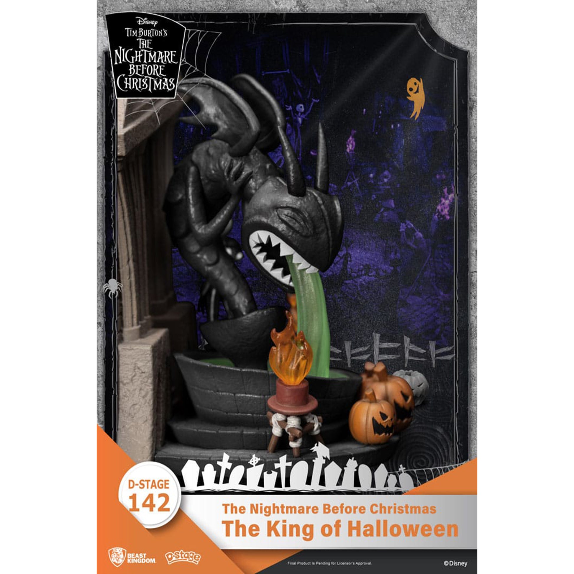 Nightmare before Christmas The King of Halloween D-Stage PVC Diorama 15cm