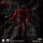 Nightmare on Elm Street Freddy Krueger Mezco Toyz One:12 Collective Action Figure – Nightmare on Elm Street, Mezco Toyz, 17 cm, brand new collector item, Uncanny Collectibles Dublin Ireland