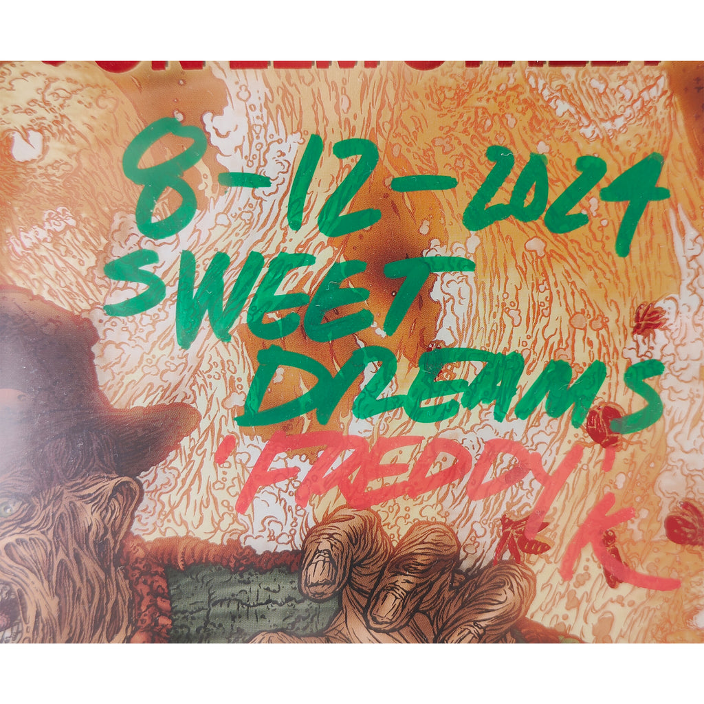 Nightmare on Elm Street Paranoid 1 Robert Englund Signed CGC 8.5 Red Foil Edition