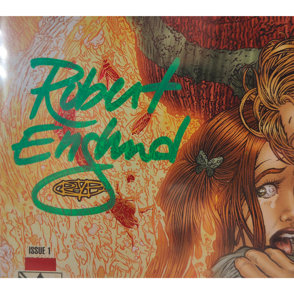 Nightmare on Elm Street Paranoid 1 Robert Englund Signed CGC 8.5 Red Foil Edition