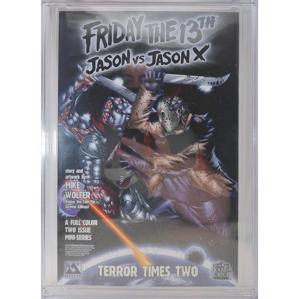 Nightmare on Elm Street Paranoid 1 Robert Englund Signed CGC 8.5 Red Foil Edition