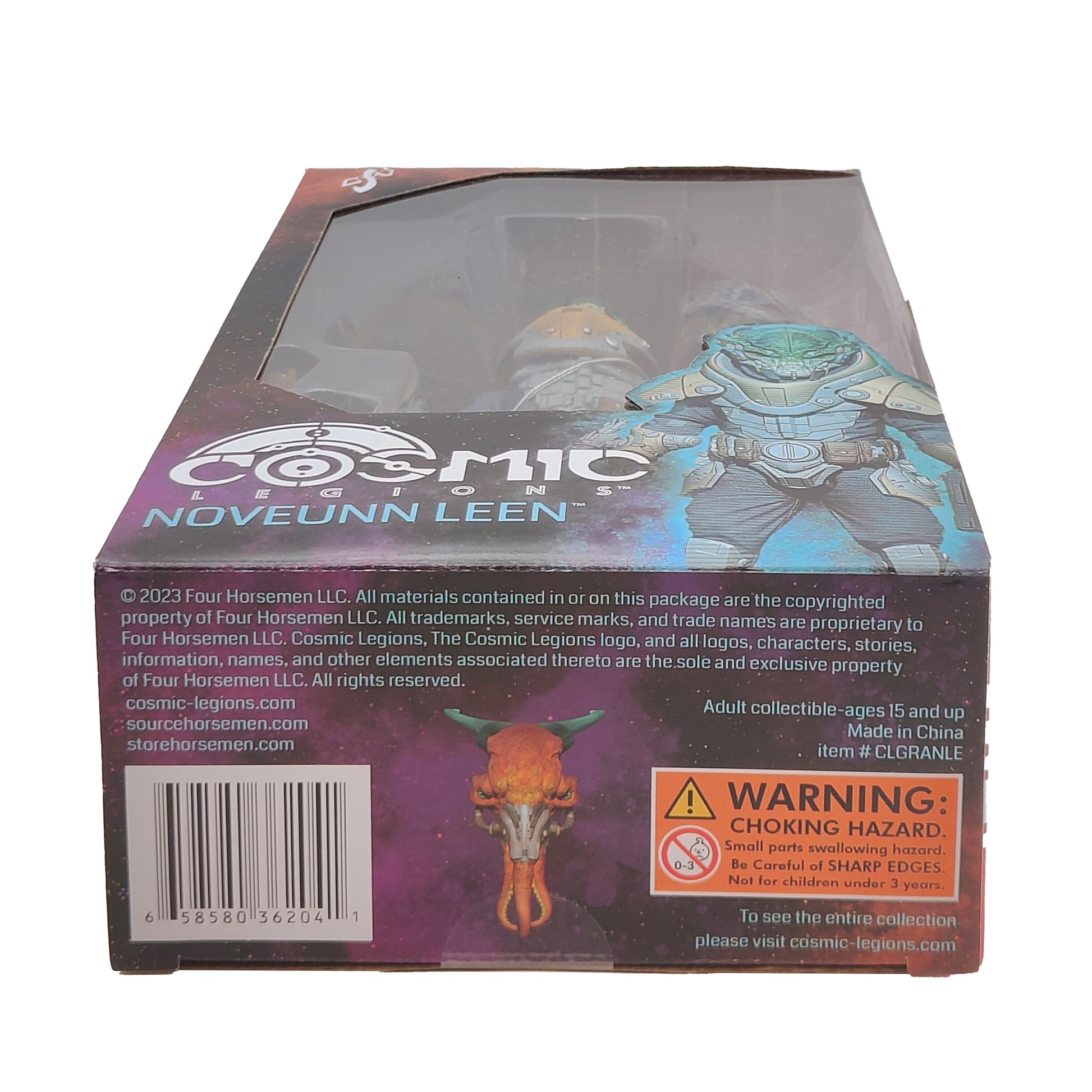 Noveunn Leen Four Horsemen Studios Cosmic Legions Hvalkatar Book Two Gravenight Action Figure 2023 15cm