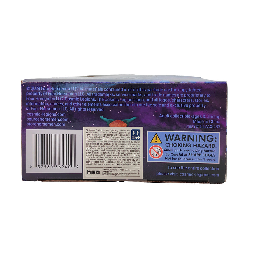 Opor-A-Tiv83 Four Horsemen Studios Cosmic Legions Outpost Zaxxius Action Figure 2024 15 cm – Cosmic Legions, Four Horsemen Studios, 15 cm, 2024, pre-owned collector piece, Uncanny Collectibles Dublin Ireland