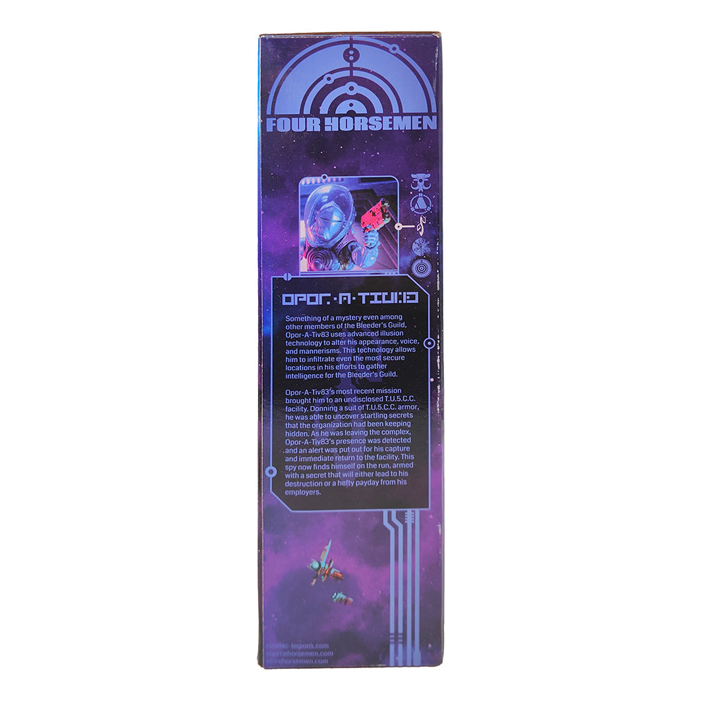 Opor-A-Tiv83 Four Horsemen Studios Cosmic Legions Outpost Zaxxius Action Figure 2024 15 cm – Cosmic Legions, Four Horsemen Studios, 15 cm, 2024, pre-owned collector piece, Uncanny Collectibles Dublin Ireland