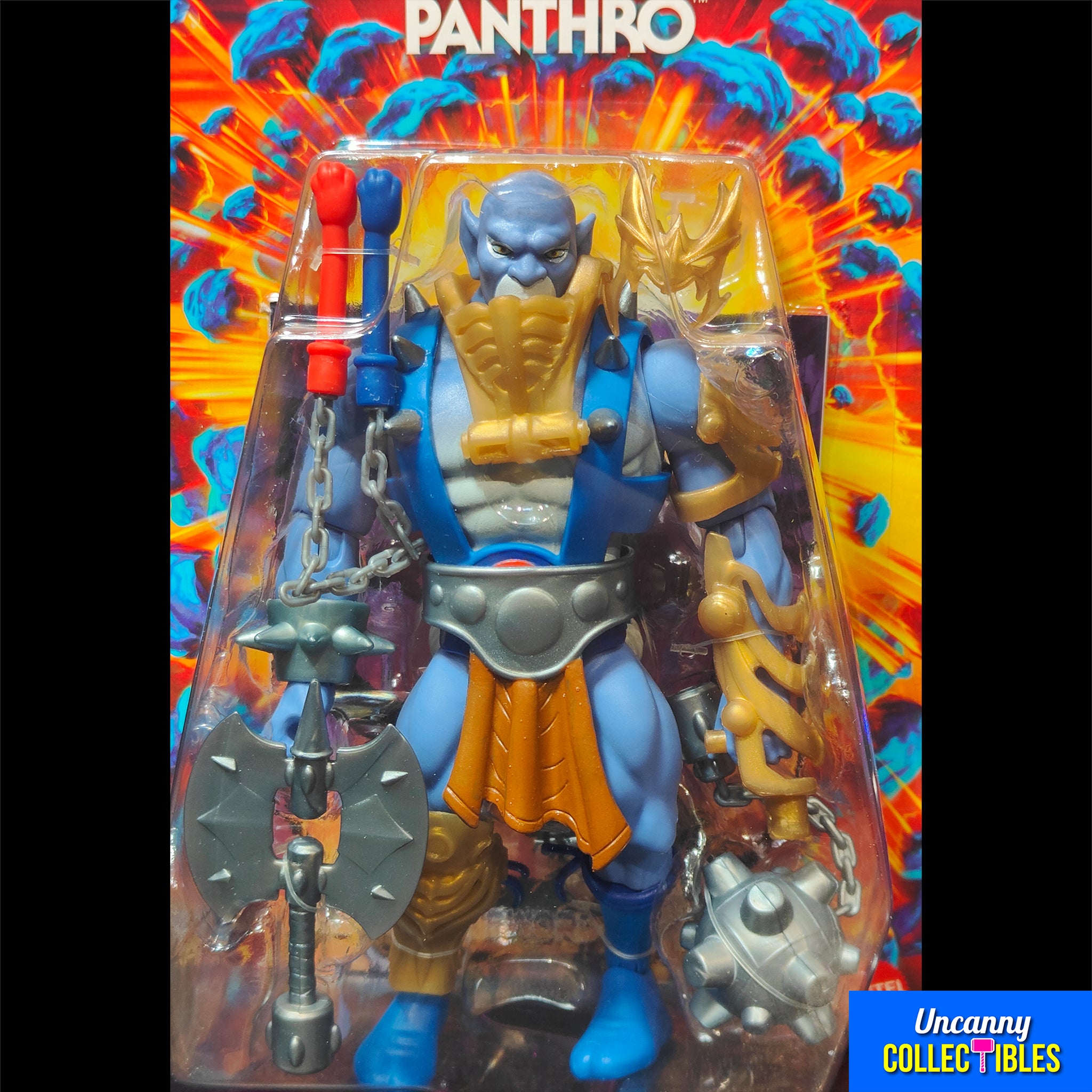Panthro Masters of the Universe x ThunderCats Mattel Action Figure 2025 14 cm – Thundercats, Mattel, 14 cm, 2025, brand new collector item, Uncanny Collectibles Dublin Ireland