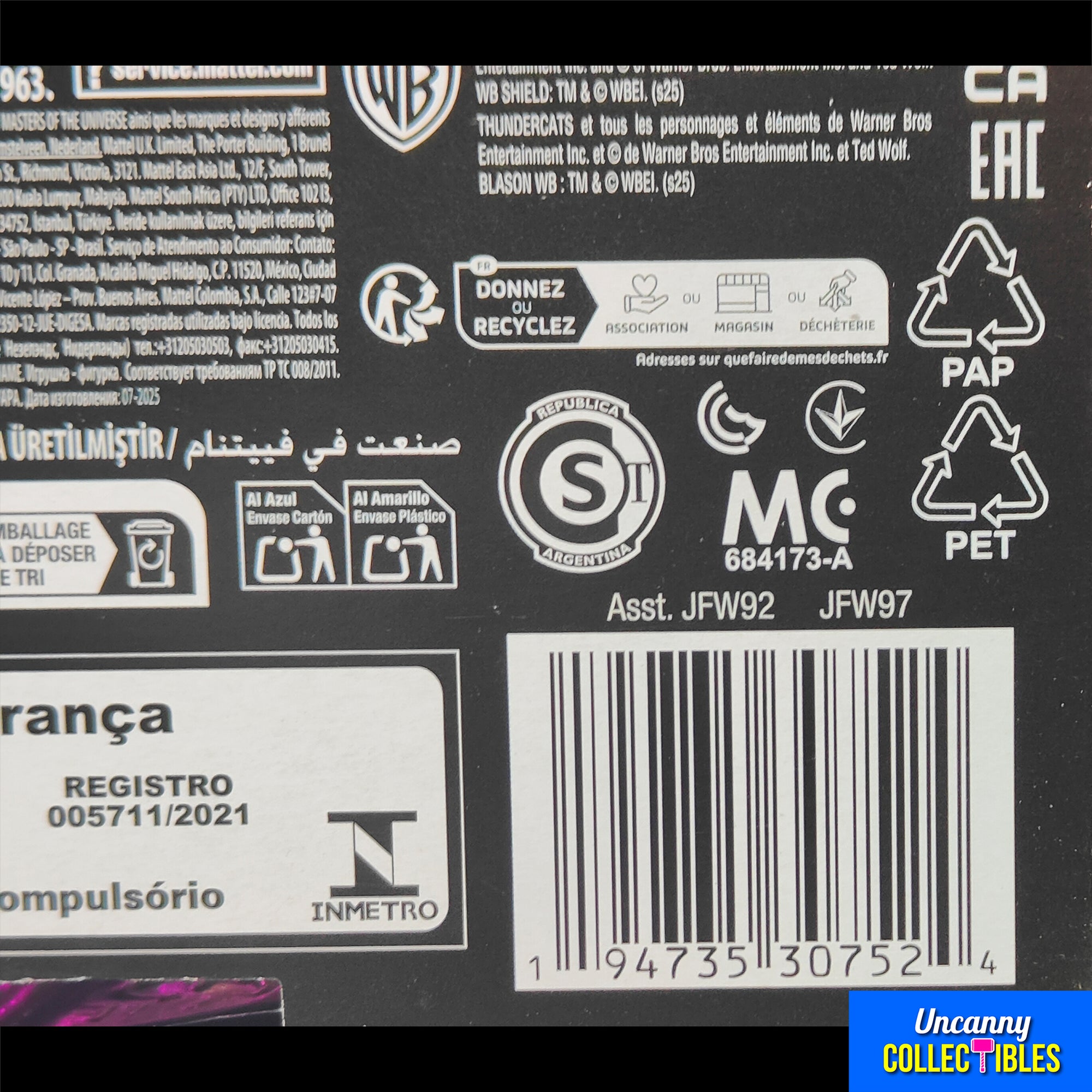 Panthro Masters of the Universe x ThunderCats Mattel Action Figure 2025 14 cm – Thundercats, Mattel, 14 cm, 2025, brand new collector item, Uncanny Collectibles Dublin Ireland