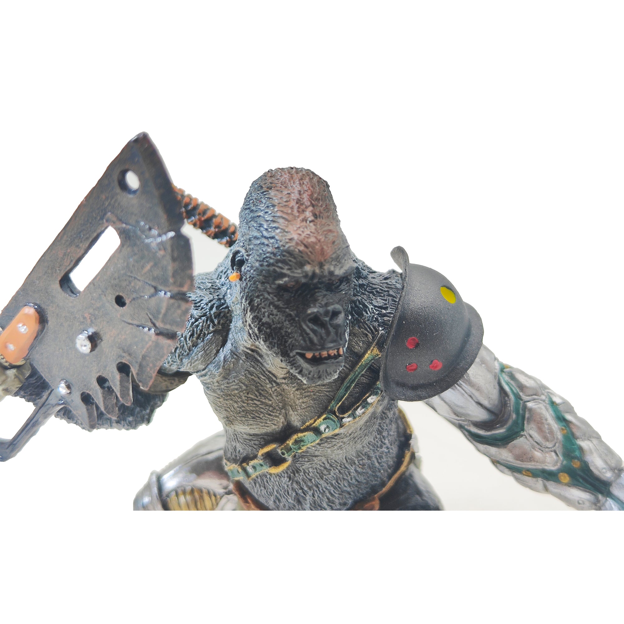 Papo Fantasy World Gorilla Mutant Warrior Action Figure 2011 9.5cm
