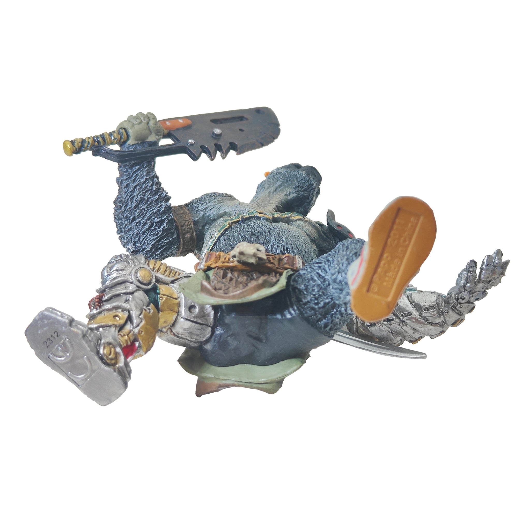 Papo Fantasy World Gorilla Mutant Warrior Action Figure 2011 9.5cm – Marvel Heroes, Papo, 9.5 cm, 2017, pre-owned collector piece, Uncanny Collectibles Dublin Ireland