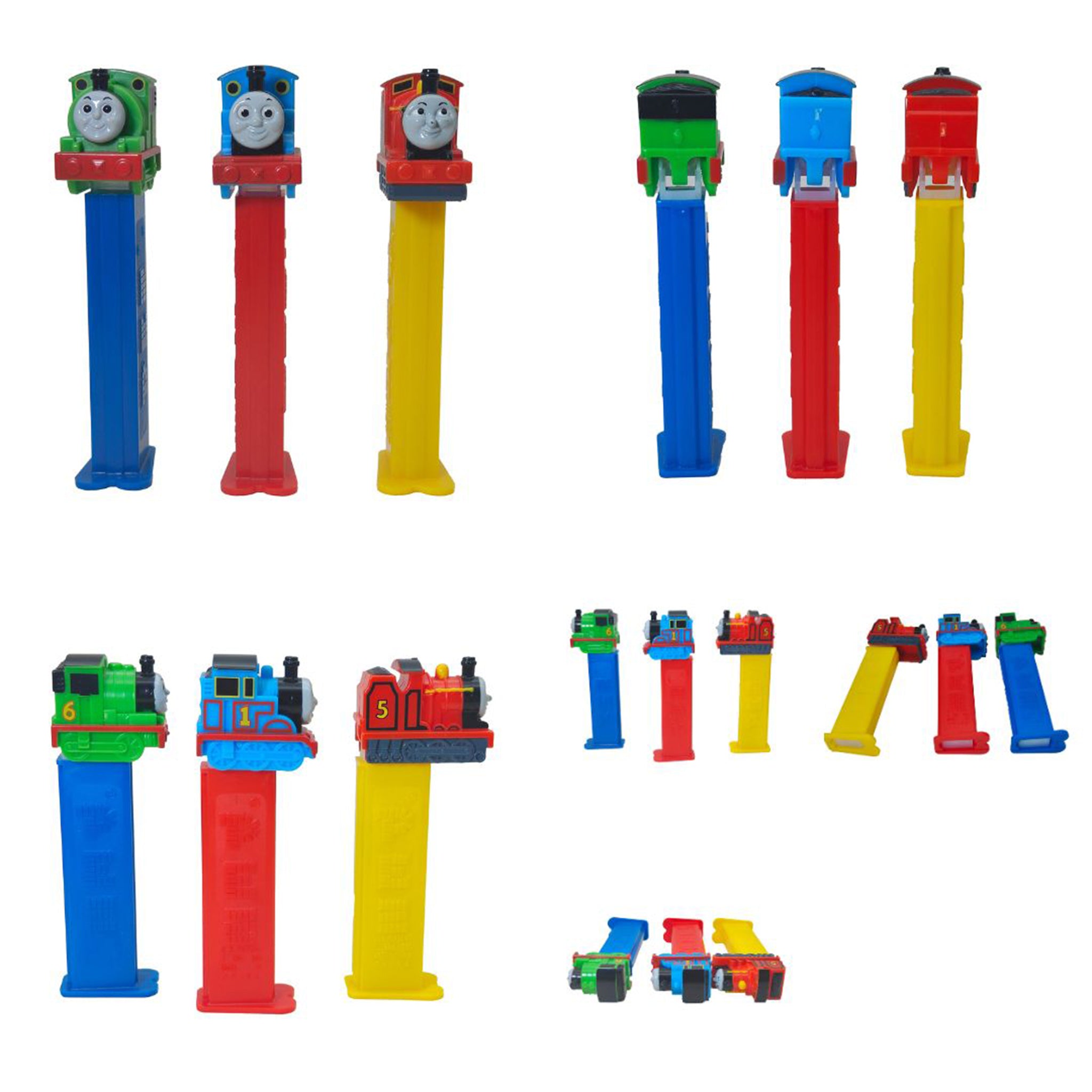 PEZ Dispenser Bundle 31 Pieces Disney Marvel Pixar Thomas Minions Frozen Christmas