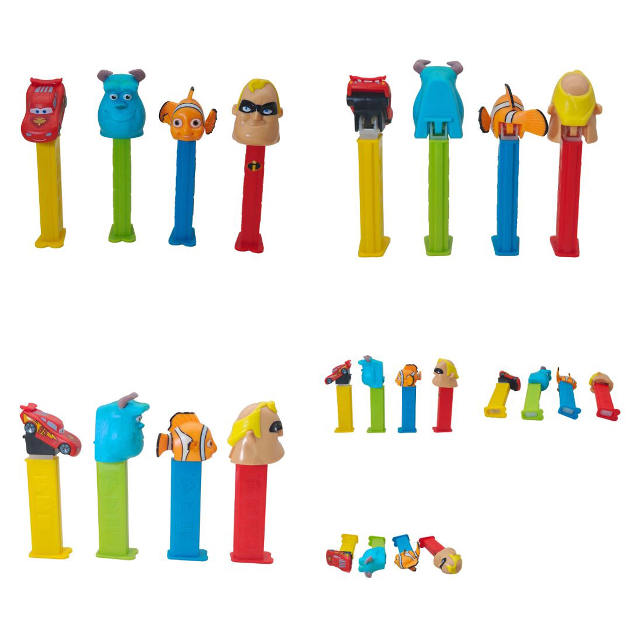 PEZ Dispenser Bundle 31 Pieces Disney Marvel Pixar Thomas Minions Frozen Christmas