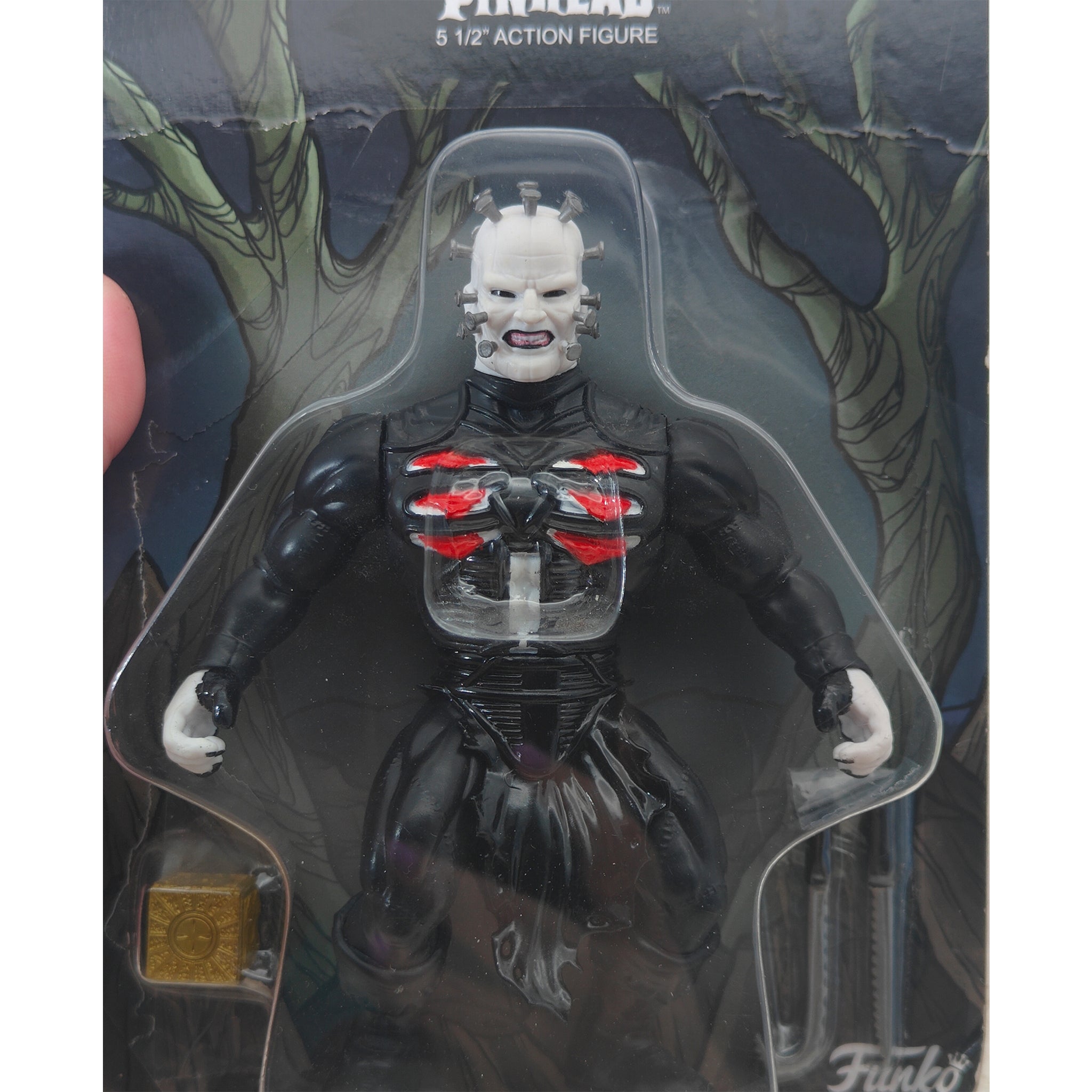 Pinhead Hellraiser III Funko Savage World Action Figure 2018 14cm – Hellraiser, Funko, 14 cm, 2018, pre-owned collector piece, Uncanny Collectibles Dublin Ireland