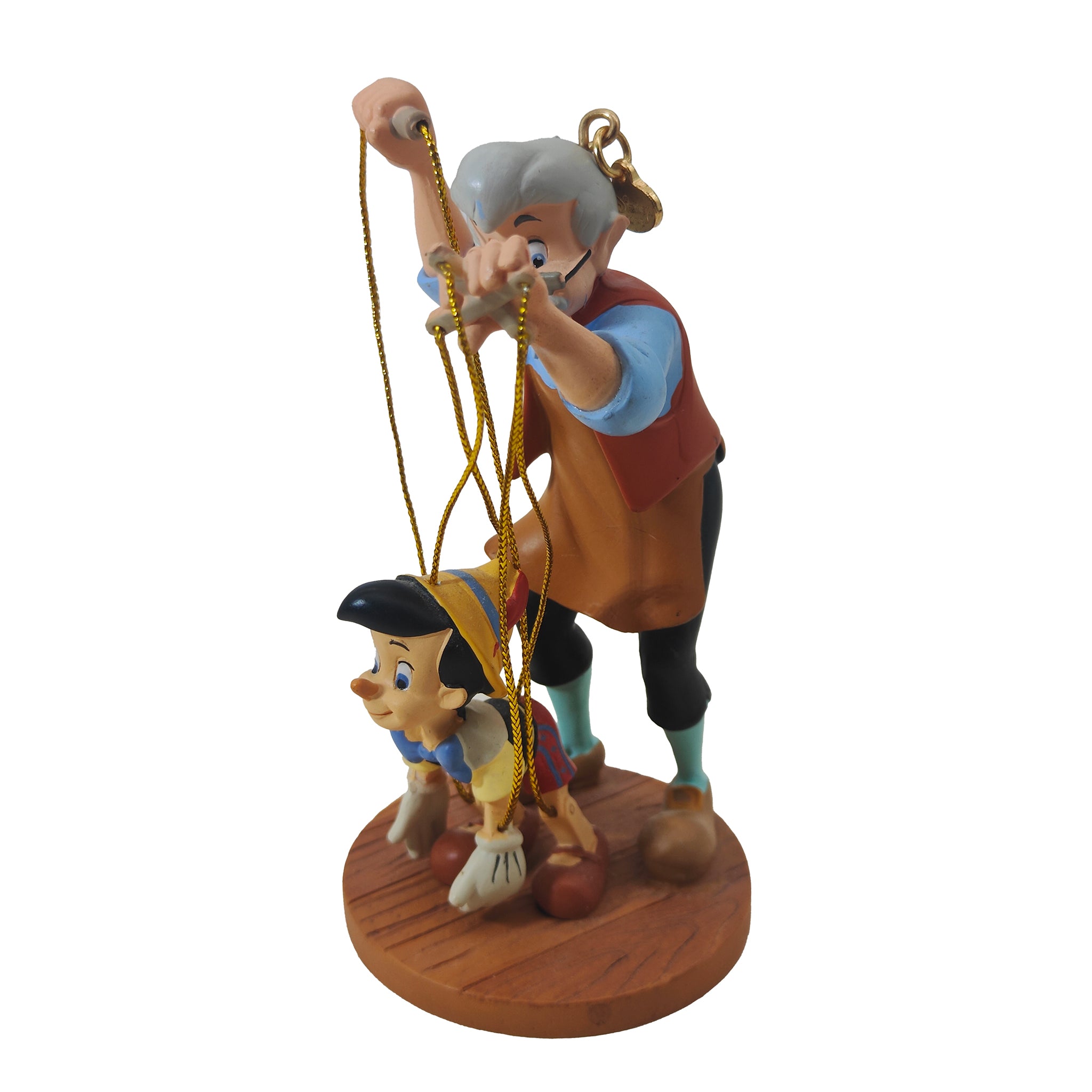 Pinocchio Geppetto You Gotta Pull Strings Disney Store Sketchbook Ornament 2015