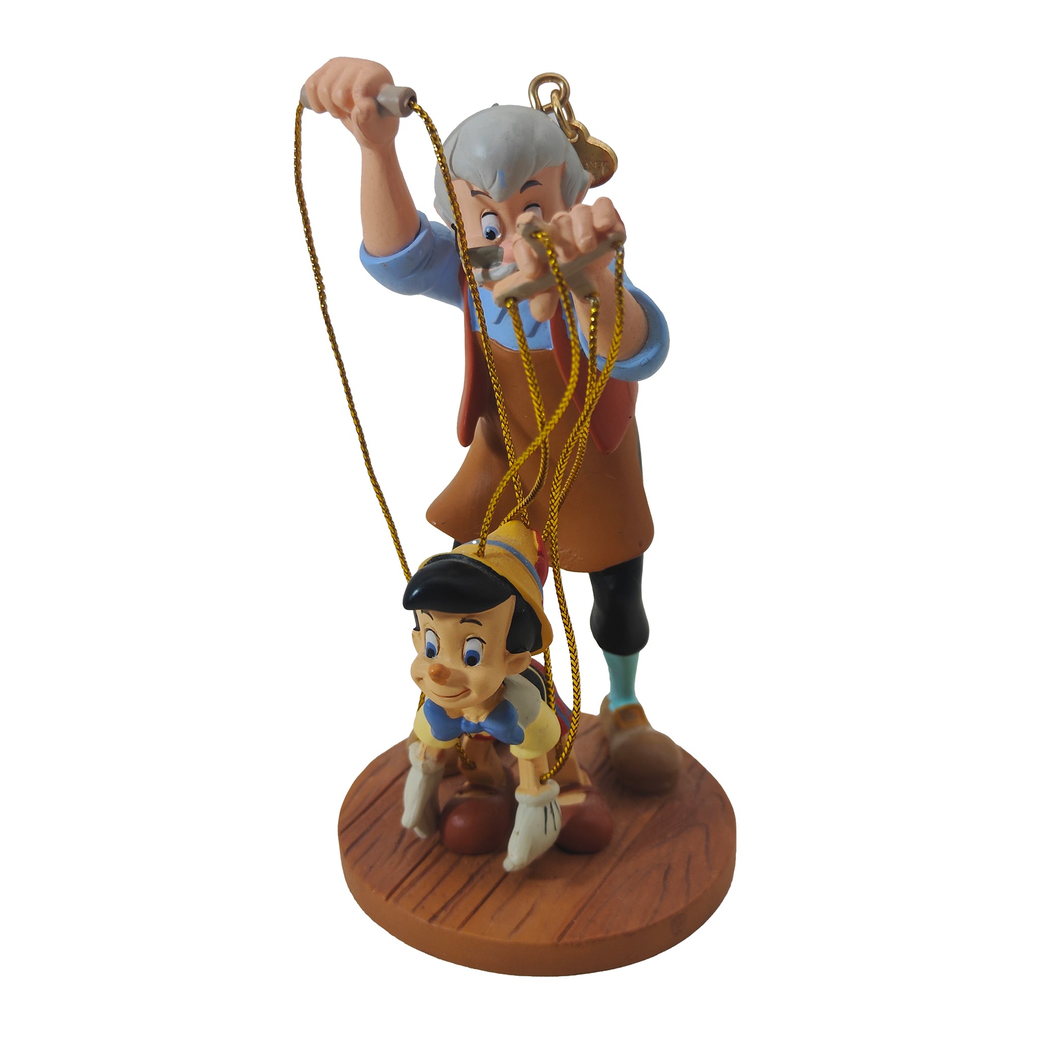 Pinocchio Geppetto You Gotta Pull Strings Disney Store Sketchbook Ornament 2015