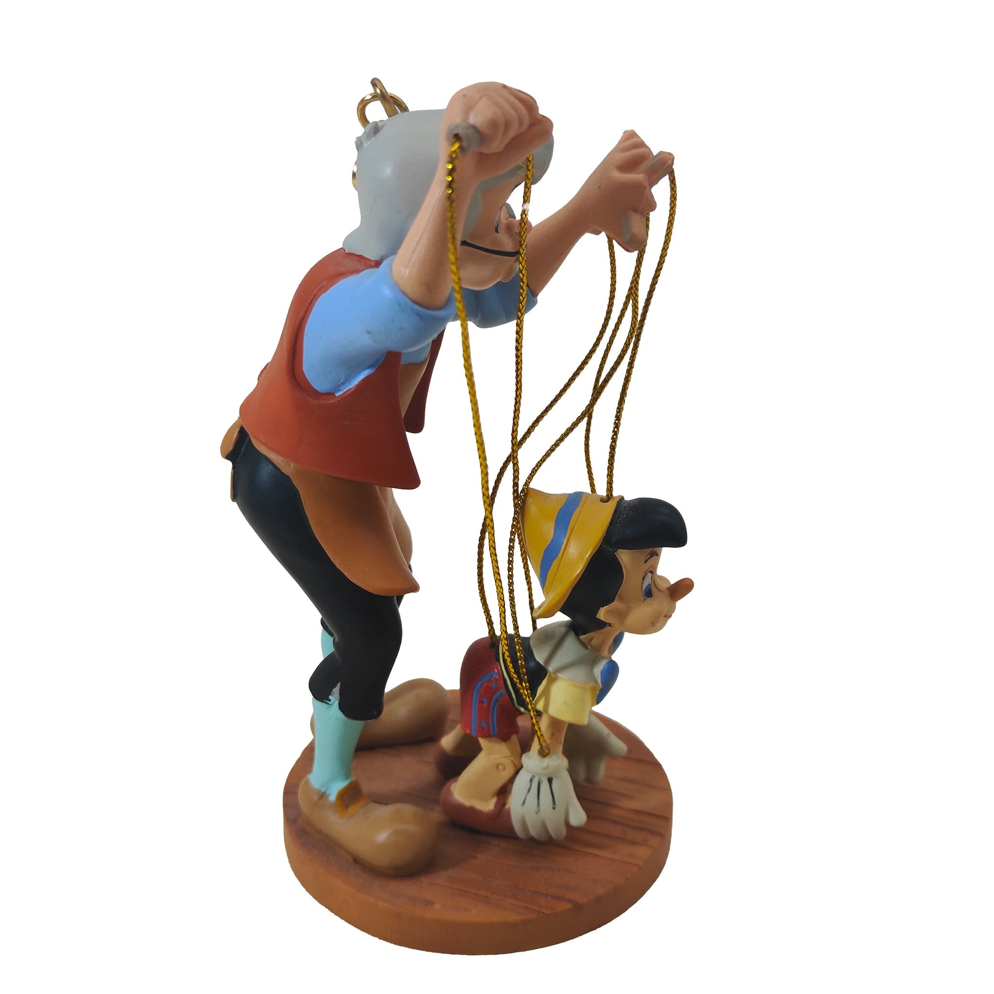 Pinocchio Geppetto You Gotta Pull Strings Disney Store Sketchbook Ornament 2015