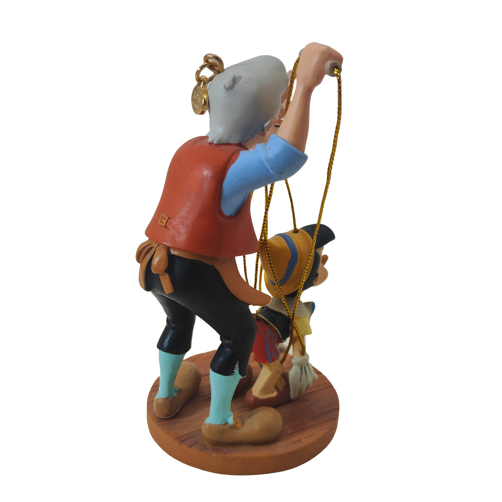 Pinocchio Geppetto You Gotta Pull Strings Disney Store Sketchbook Ornament 2015