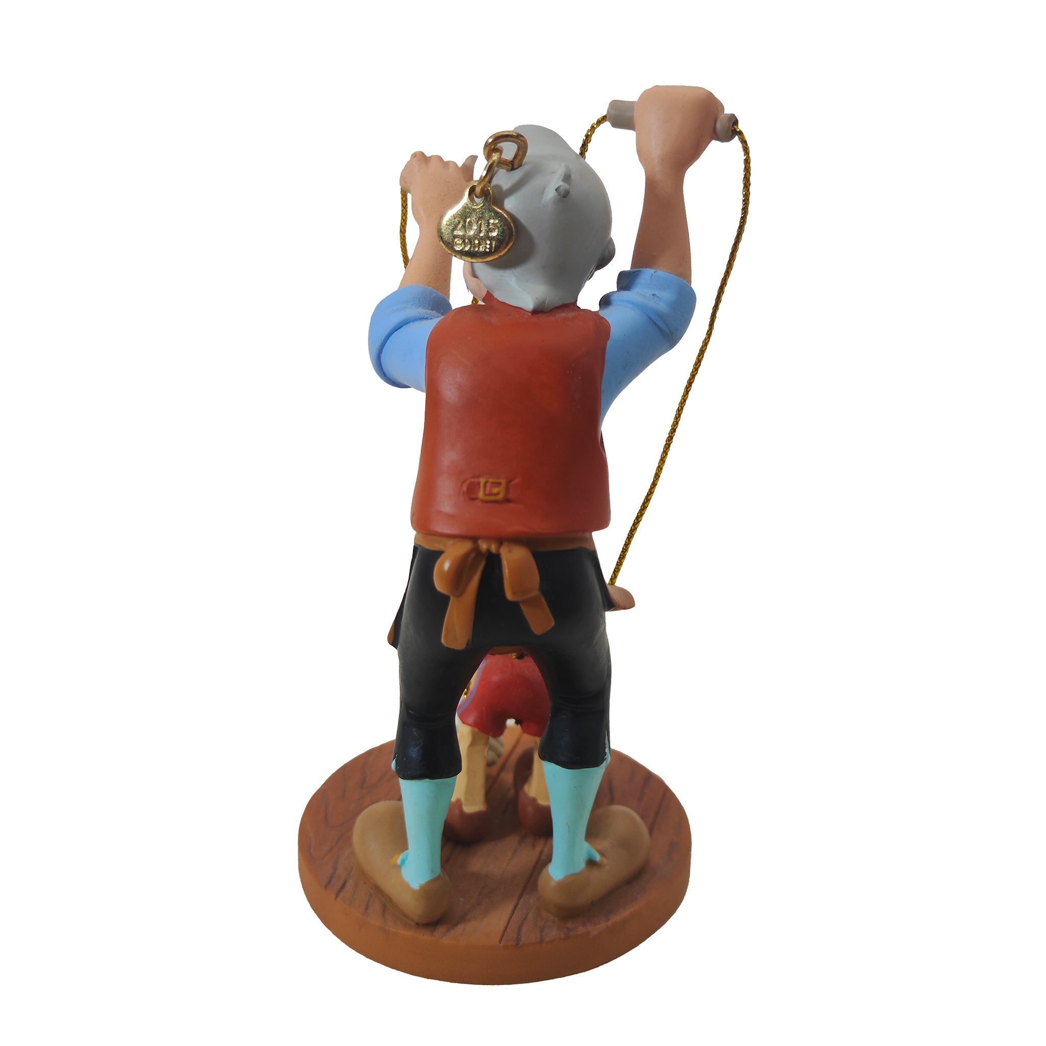 Pinocchio Geppetto You Gotta Pull Strings Disney Store Sketchbook Ornament 2015