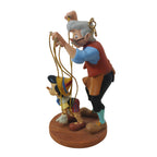 Pinocchio Geppetto You Gotta Pull Strings Disney Store Sketchbook Ornament 2015