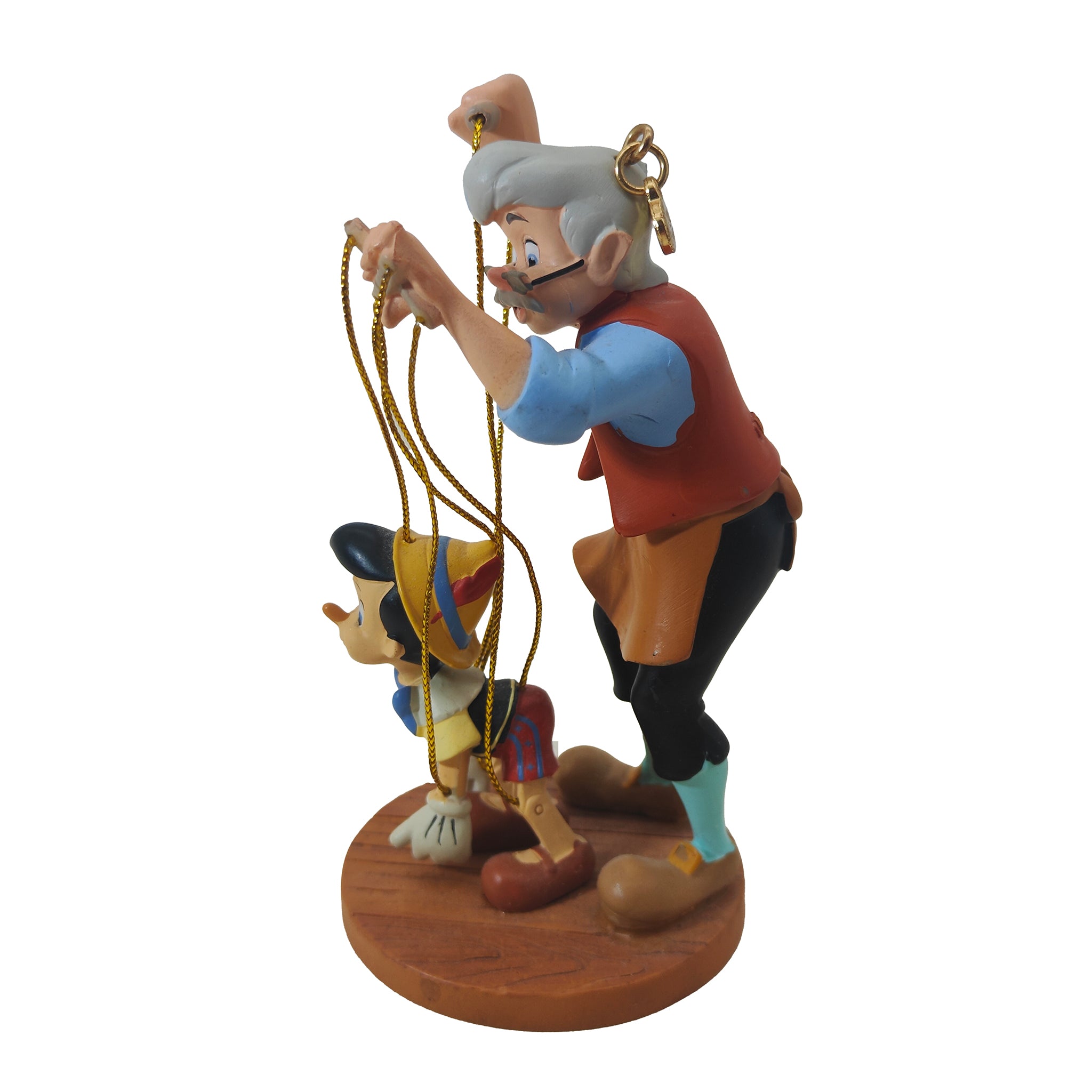 Pinocchio Geppetto You Gotta Pull Strings Disney Store Sketchbook Ornament 2015