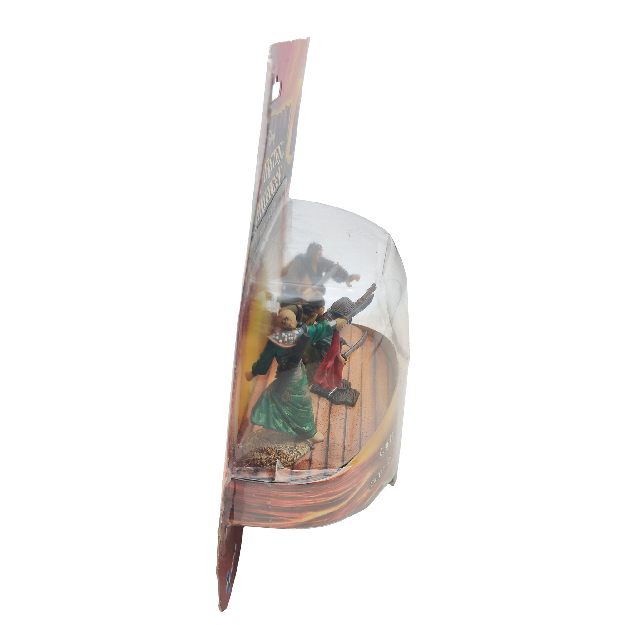 Pirates Of The Caribbean Empress Captain Sao Feng and Crew Zizzle Action Figure 2007 9cm