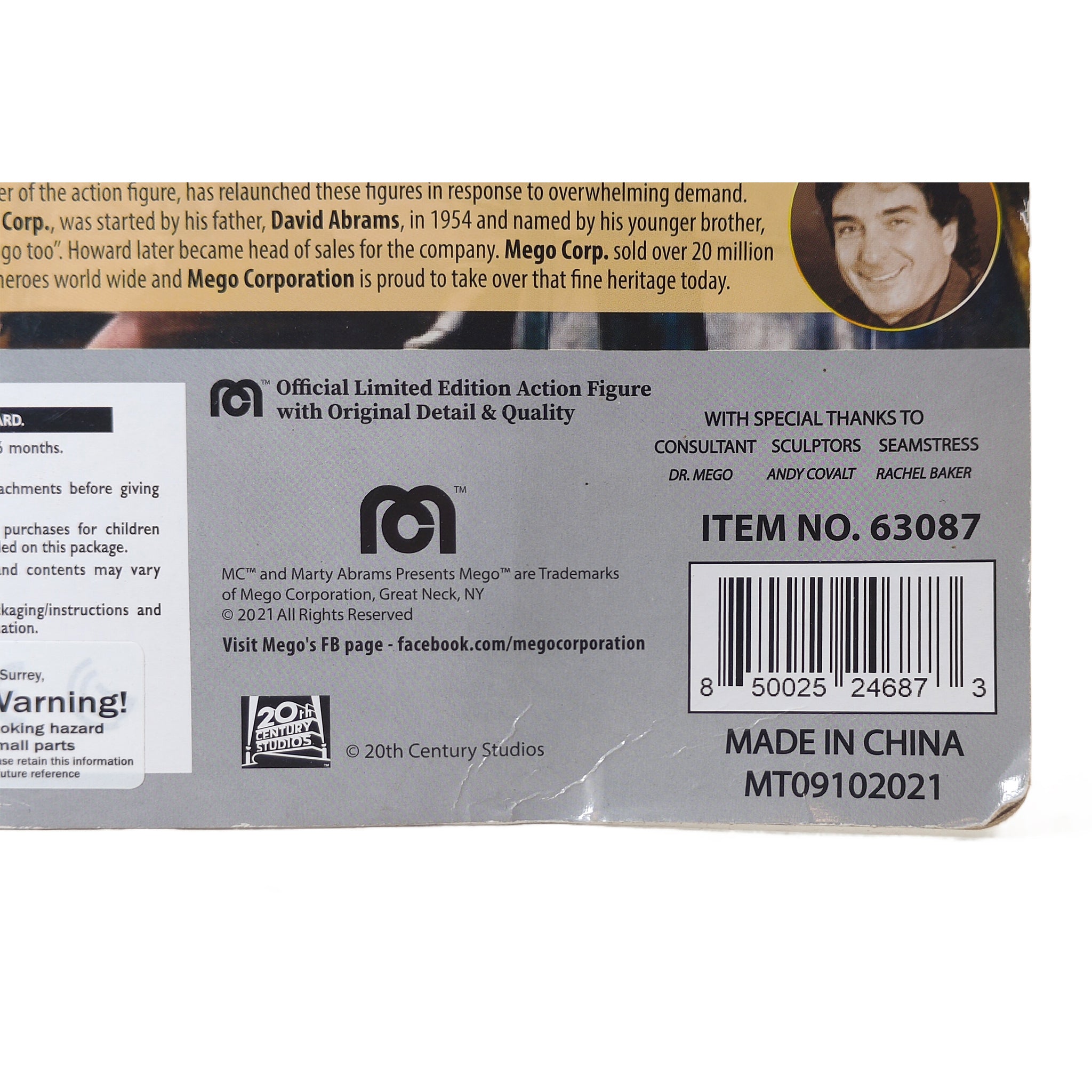 Planet Of The Apes Soldier Mego Action Figure 2021 20cm – Movie Icons & Heroes, Mego, 20 cm, 2021, pre-owned collector piece, Uncanny Collectibles Dublin Ireland