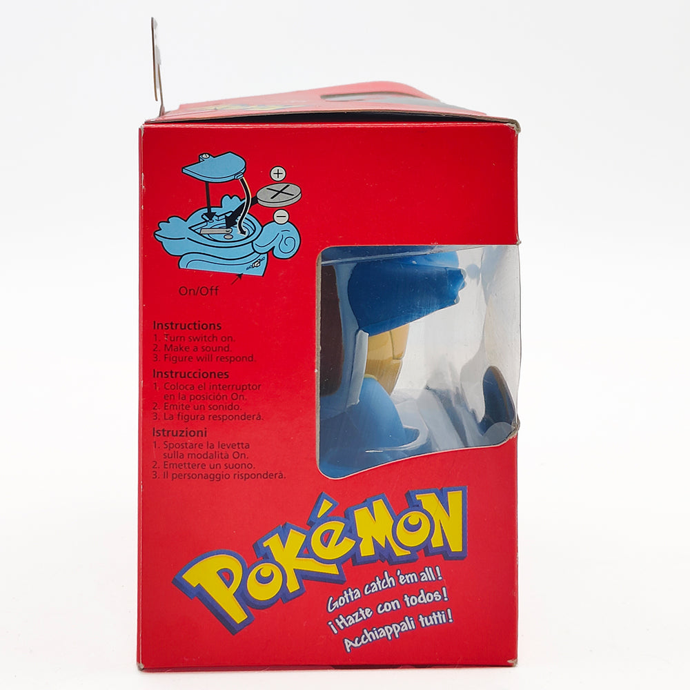 Pokemon #07 Squirtle 1999 Hasbro Action Figure With Electronic Sounds – Pokemon, Hasbro, 7 cm, 1999, pre-owned collector piece, Uncanny Collectibles Dublin Ireland