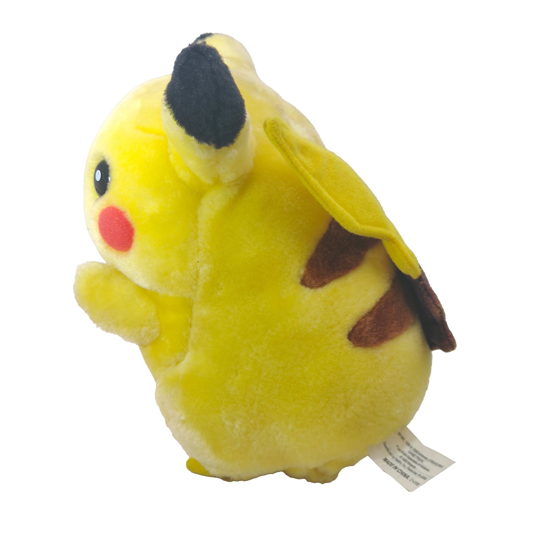 Pokemon I Choose You Pikachu Talking Plush Hasbro 1998 16cm – Pokemon, Vivid Imaginations, 16 cm, 1998, pre-owned collector piece, Uncanny Collectibles Dublin Ireland