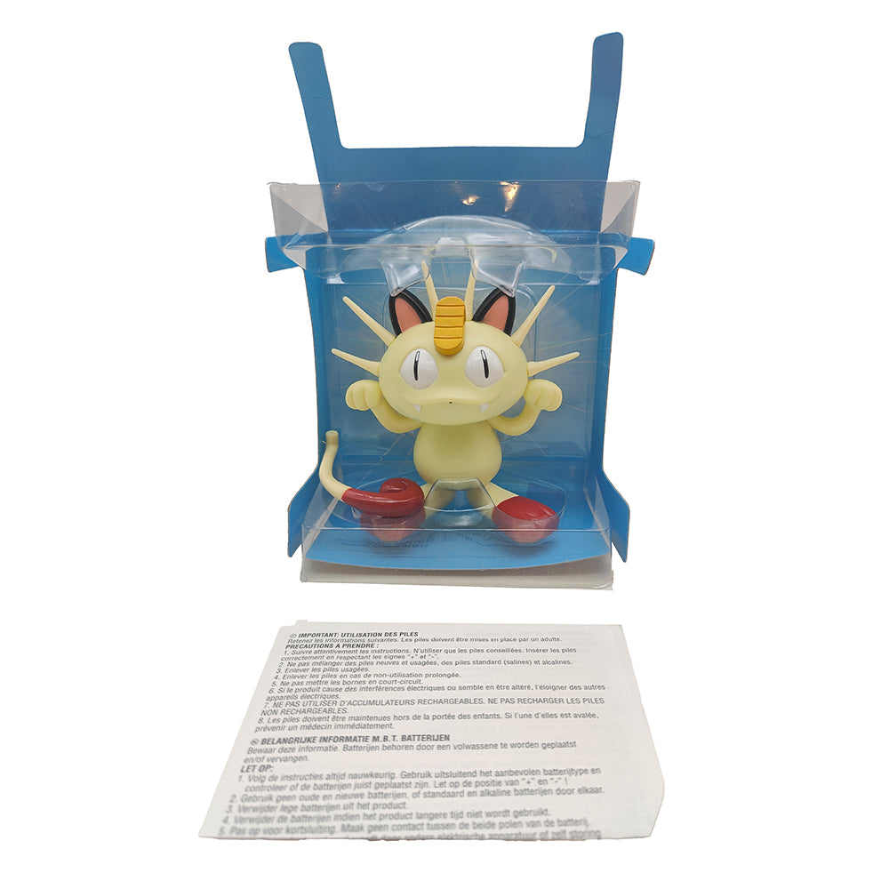 Pokemon Meowth #52 Hasbro Action Figure With Electronic Voice 1999 – Pokemon, Hasbro, 8 cm, 1999, pre-owned collector piece, Uncanny Collectibles Dublin Ireland