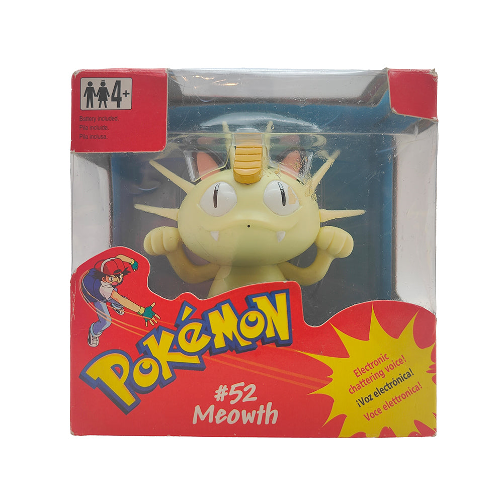 Buy Pokemon Meowth 52 Hasbro Action Figure With Electronic Voice 1999 collectible online at Uncanny Collectibles