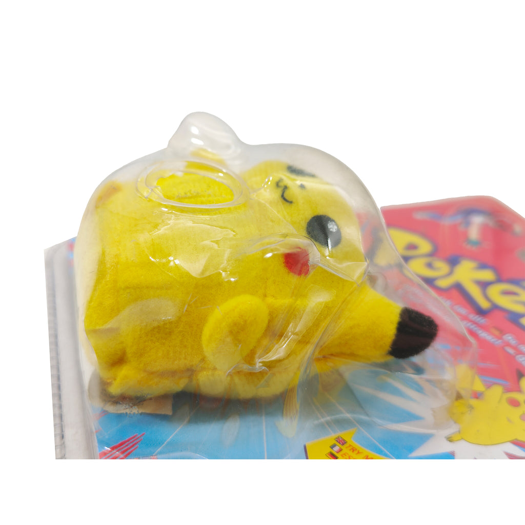 Pokémon Tiger Electronics Talking Pikachu Clip-On Keychain Plush 1999